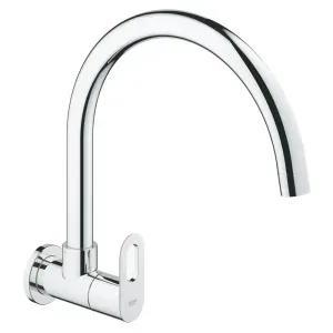 Torneira de Cozinha para Parede Cromado Bauloop 1/2" Grohe