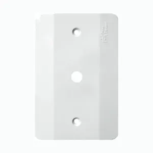 Placa 4x2 1 Furo Branco Milleniun Mectronic