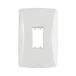 PLACA-4X2-1-POSTO-VERTICAL-BRANCA-PETRA-MECTRONIC