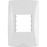 PLACA-4X2-3-POSTOS-HORIZONTAL-BRANCA-PETRA
