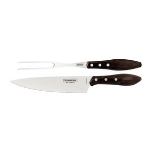 Conjunto de Churrasco em Aço Inox com 2 Peças Tramontina