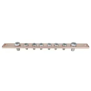 BARRAMENTO NEUTRO 3,17X9,52X180MM 2 PEÇAS