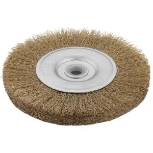 Escova Circular Ondulada Latonado  3"x1/2" Worker