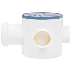 CAIXA SIFONADA RED 100X100X50 ALUM AMANCO