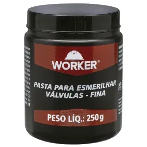 PASTA PARA ESMERILHAR VÁLVULAS FINA 250G WORKER