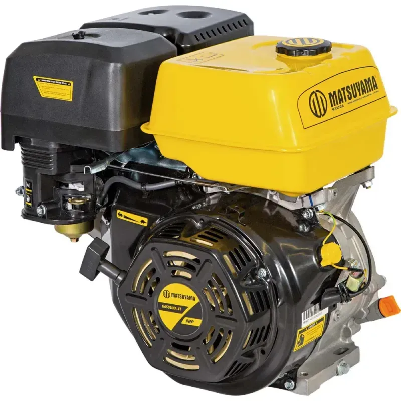 Motor-Horizontal-a-Gasolina-4T-6l-Motor-9hp-Matsuyama