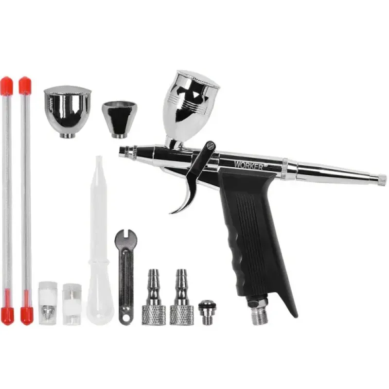 Kit-Pistola-Aerografo-16-Pecas-Worker