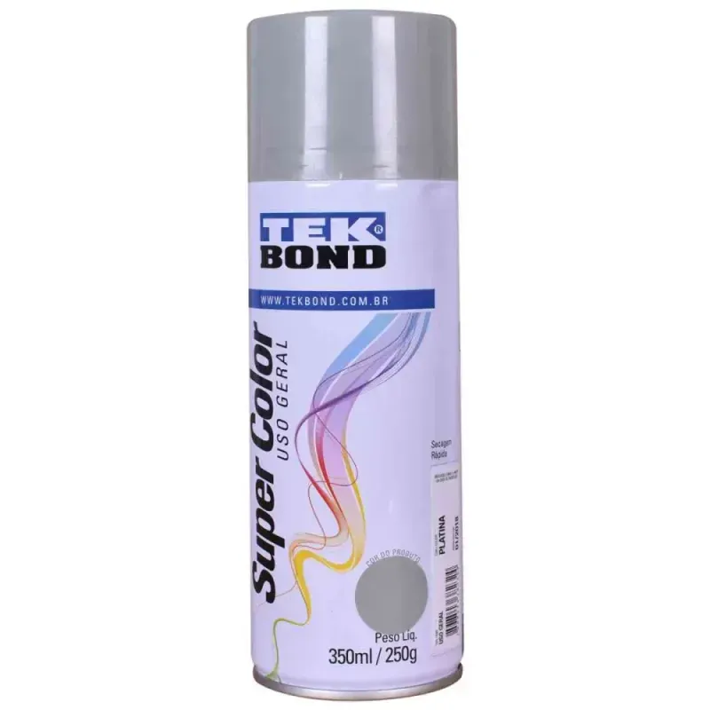 Tinta-Spray-Platina-350ml-Tekbond