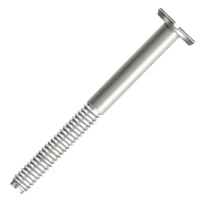 Parafuso Móveis Tampinha Unc Zincado 1/4"X3" Ps 100 Pçs Ciser