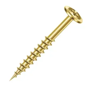 Parafuso Fixer Flangeado PH Bicromatizado 5,0x60mm Ciser