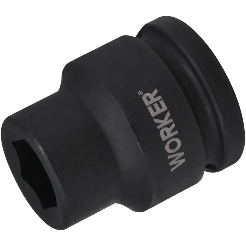 Soquete Sextavado Impacto Encaixe 3/4" 19mm Worker