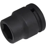 Soquete Sextavado Impacto Encaixe 3/4" 21mm Worker