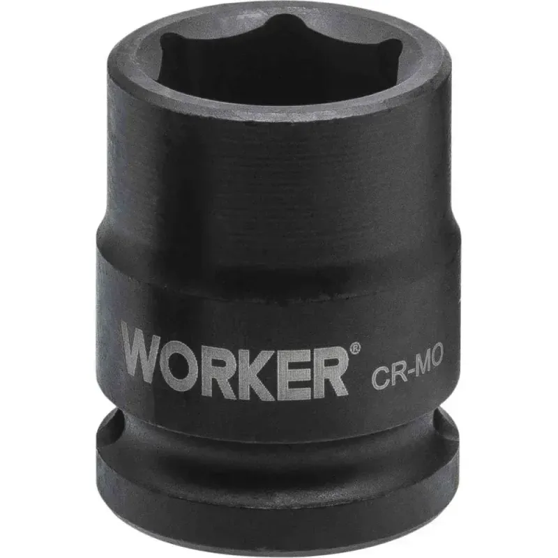 Soquete Sextavado Impacto Encaixe 3/4" 29mm Worker