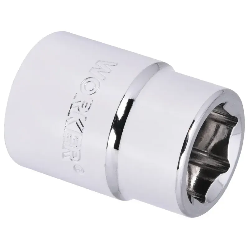 Soquete Sextavado Encaixe 3/4" 22mm Worker