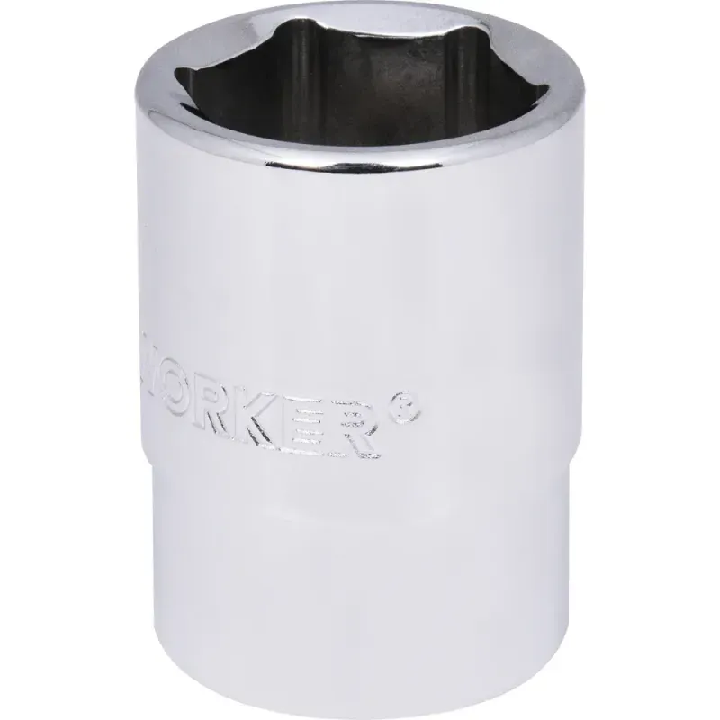 Soquete Sextavado Encaixe 3/4" 27mm Worker