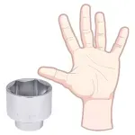 Soquete Sextavado Encaixe 3/4" 60mm Worker