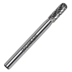 Lima Rotativa Cilíndrica Com Topo Esférico 6mm Worker