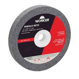 Rebolo Uso Geral 5"X5/8"X1.1/4"Grosso Worker
