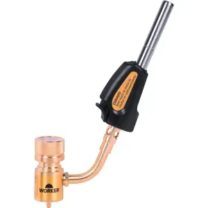 Kit Cilindro de Gás MAPP Aço com Maçarico Portátil Worker