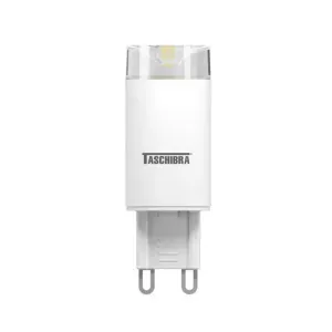 LÂMPADA DE LED G9 BIPINO 3W 3000K BIV TASCHIBRA