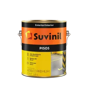 TINTA PISO CONCRETO PURO 3,6 L SUVINIL