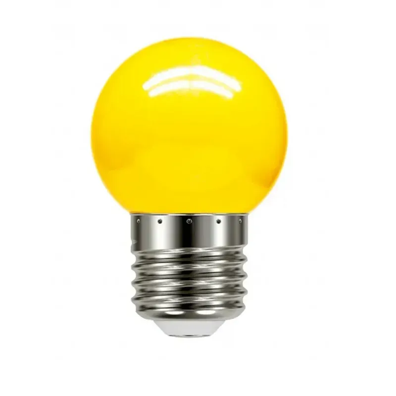 LAMPADA-LED-BOLINHA-1W-127V-AMARELO-TASCHIBRA