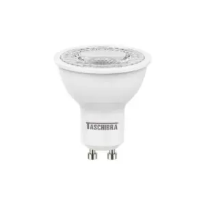 LÂMPADA LED DICRÓICA MR16 GU10 4,9W 6500K TASCHIBRA
