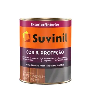 Tinta Esmalte Cor&Proteção Brilho Transparente 900ml Suvinil