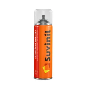 TINTA SPRAY ALTA TEM FOSCO ALUMÍNIO 400ML SUVINIL