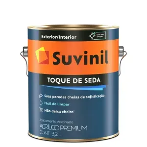 ACRÍLICO TOQUE SEDA ACETINADO BASE A2 3,2L SUVINIL