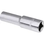 Soquete Estriado Longo Encaixe 1/2" 12mm Worker