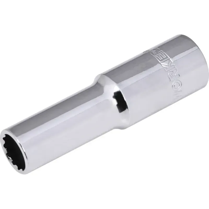 Soquete Estriado Longo Encaixe 1/2" 13mm Worker