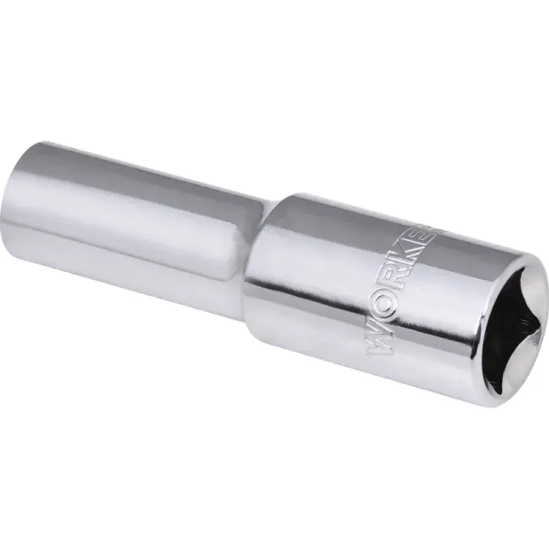 Soquete Estriado Longo Encaixe 1/2" 13mm Worker