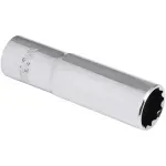 Soquete Estriado Longo Encaixe 1/2" 15mm Worker