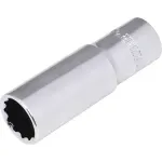 Soquete Estriado Longo Encaixe 1/2" 19mm Worker