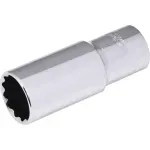 Soquete Estriado Longo Encaixe 1/2" 21mm Worker