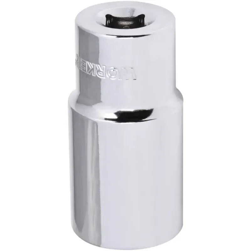 Soquete Estriado Longo Encaixe 1/2" 27mm Worker