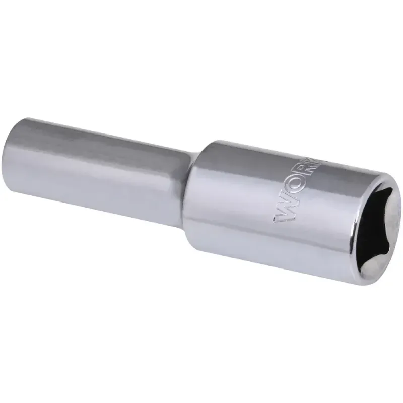 Soquete Estriado Longo Encaixe 1/2" 9mm Worker