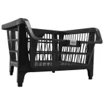 Cesto-Expositor-Empilhavel-Pratico-Preto-6412P-Presto