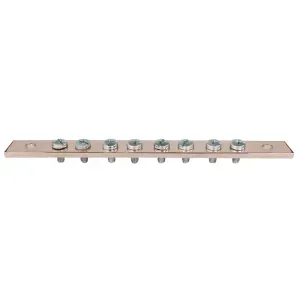 BARRAMENTO NEUTRO TECNOBARRAS 3,17X9,52X140MM 2 PEÇAS