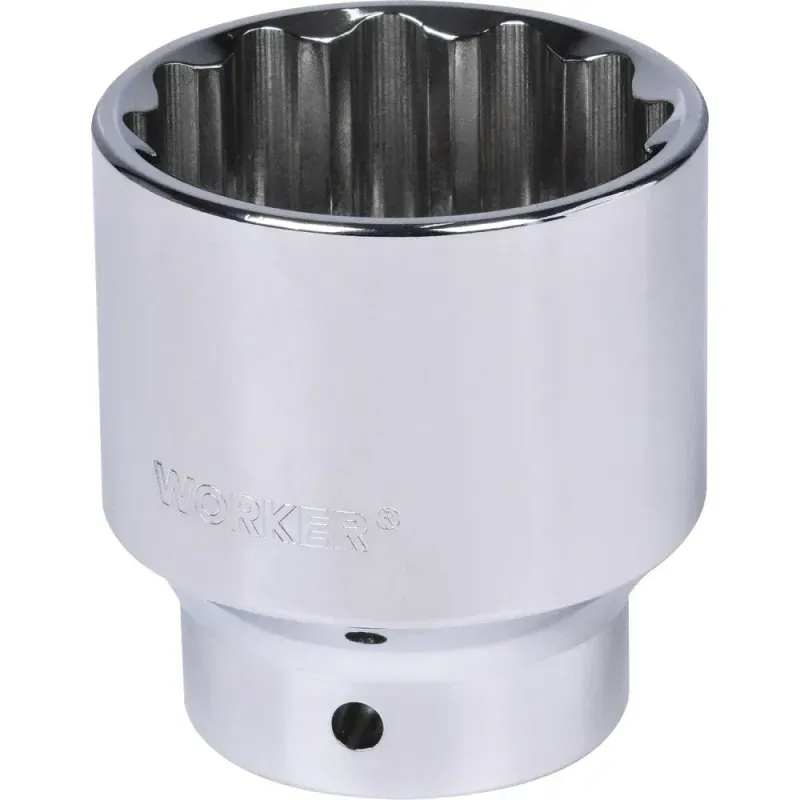 Soquete Estriado Encaixe 3/4" 55mm Worker