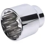 Soquete Estriado Encaixe 3/4" 55mm Worker