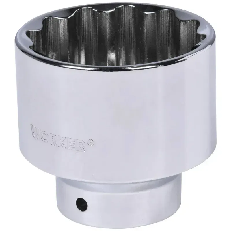 Soquete Estriado Encaixe 3/4" 65mm Worker