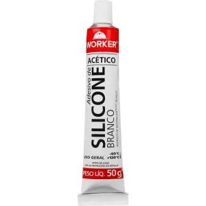 Silicone Acético Branco 50g Worker