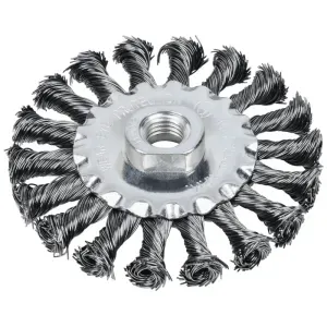 ESCOVA CIRCULAR TRANÇADA 4" WORKER