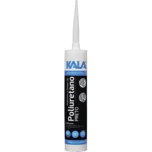 Adesivo Selante de Poliuretano Preto 400g Kala