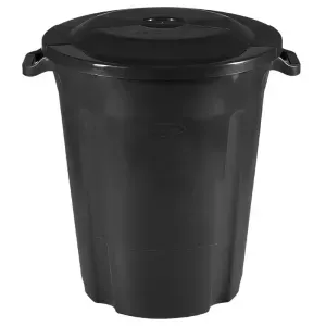 Lixeira Basculante 97l Eco Preta Plasvale