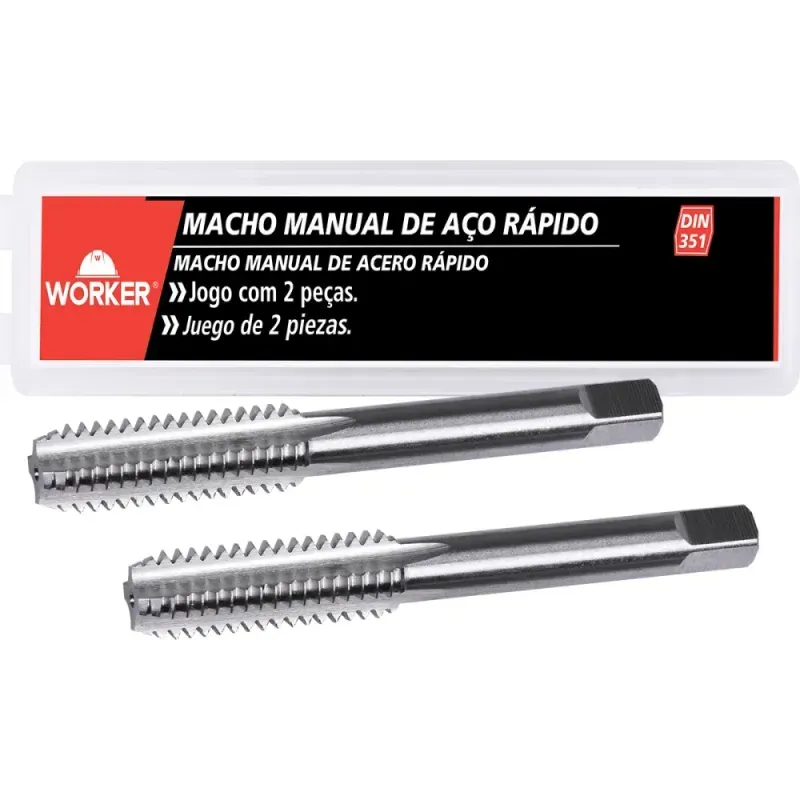 Jogo-de-Macho-Manual-Din351-BSW-3-8-X16--2-Pecas-Worker