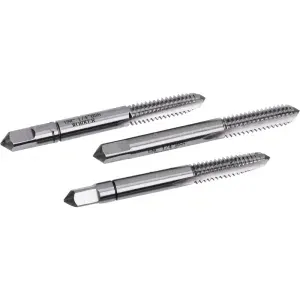 Jogo de Macho Manual Din351 BSW 1/4"X20" 3 Peças Worker