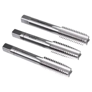 Jogo de Macho Manual Din351 UNC 1/2"X13" 3 Peças Worker
